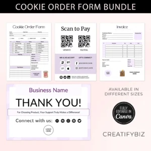 Cookie Order Form Template