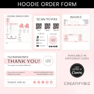 Hoodie Order Form