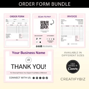 Printable Book Order Form Template